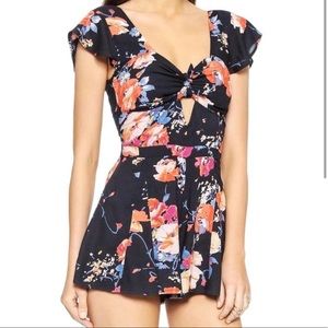 House of Harlow Floral Romper
